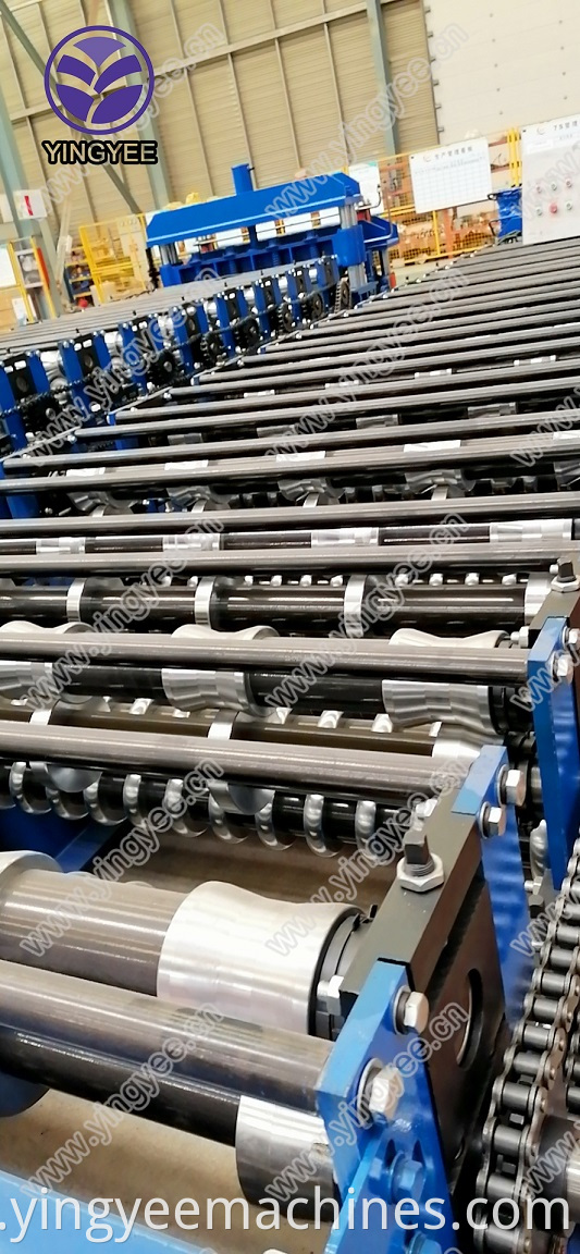 double layer roofing sheet roll forming machine en stock